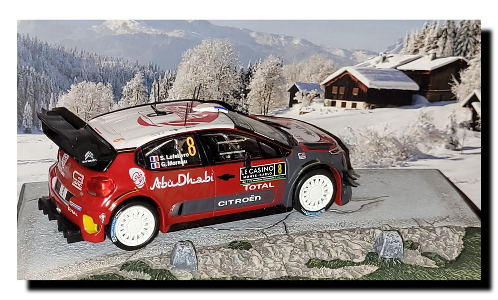 modeles reduits voitures 2017 n 008 citroen c3 wrc