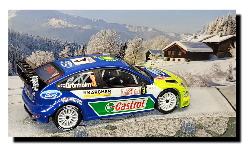 2007 - N°003 - Ford Focus RS WRC modeles reduits voitures 2007 n 003 ford focus rs wrc