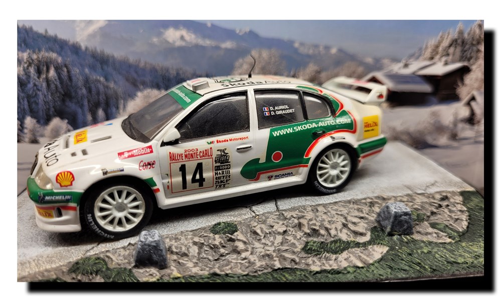 2003 - N°014 - Skoda Octavia WRC modeles reduits voitures 2003 n 014 skoda octavia wrc
