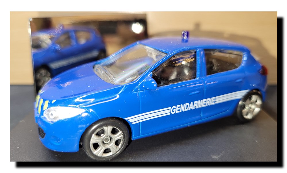 Mégane III - Gendarmerie modeles reduits voitures renault megane iii gendarmerie
