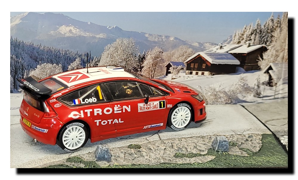 2007 - N°001 - Citroën C4 WRC modeles reduits voitures 2007 n 001 citroen c4 wrc