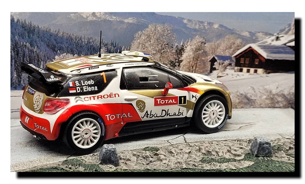 2013 - N°001 - Citroën DS3 WRC modeles reduits voitures 2013 n 001 citroen ds3 wrc