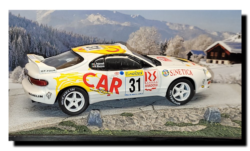 1999 - N°031 - Toyota - Celica GT-FOUR modeles reduits voitures 1999 n 031 toyota celica gt four