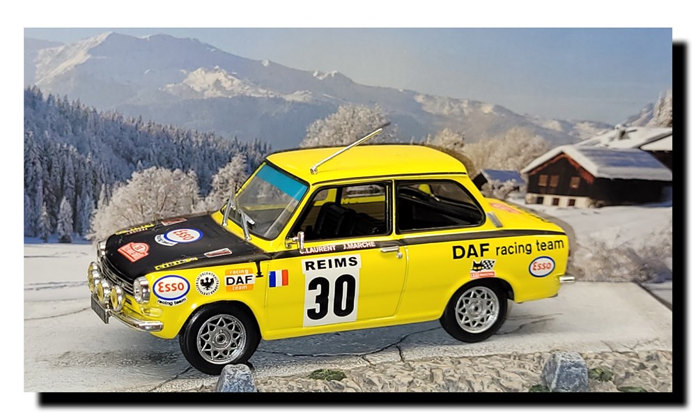 modeles reduits voitures 1972 n 030 daf 55