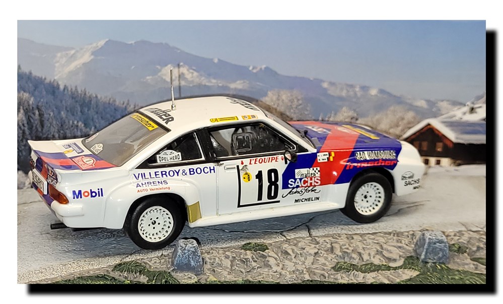 1986 - N°018 - Opel Manta 400 modeles reduits voitures 1986 n 018 opel manta 400