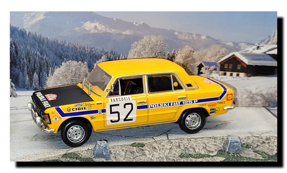 modeles reduits voitures 1972 n 052 polski fiat 125 p