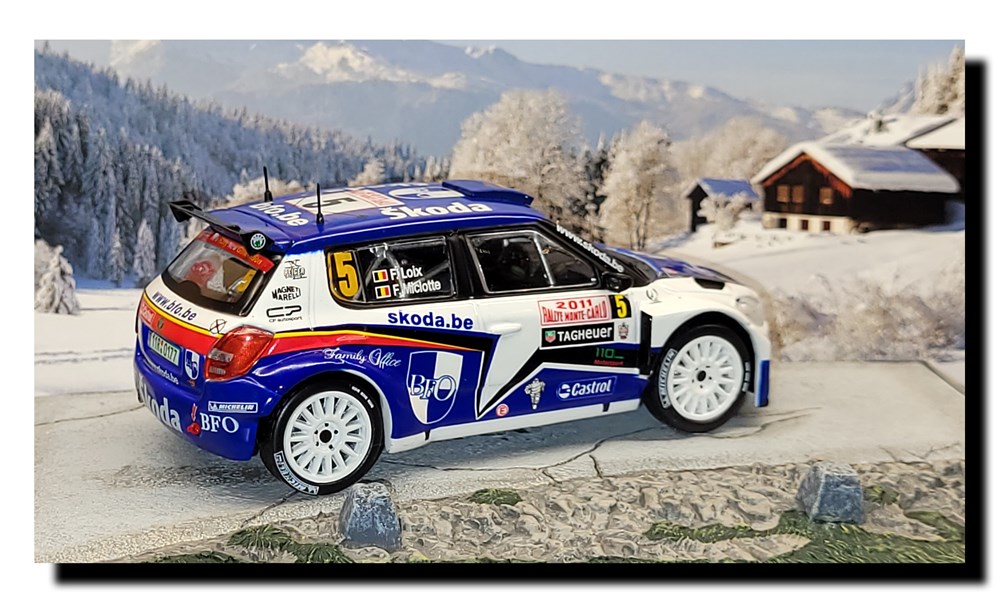 modeles reduits voitures 2011 n 005 skoda fabia s2000