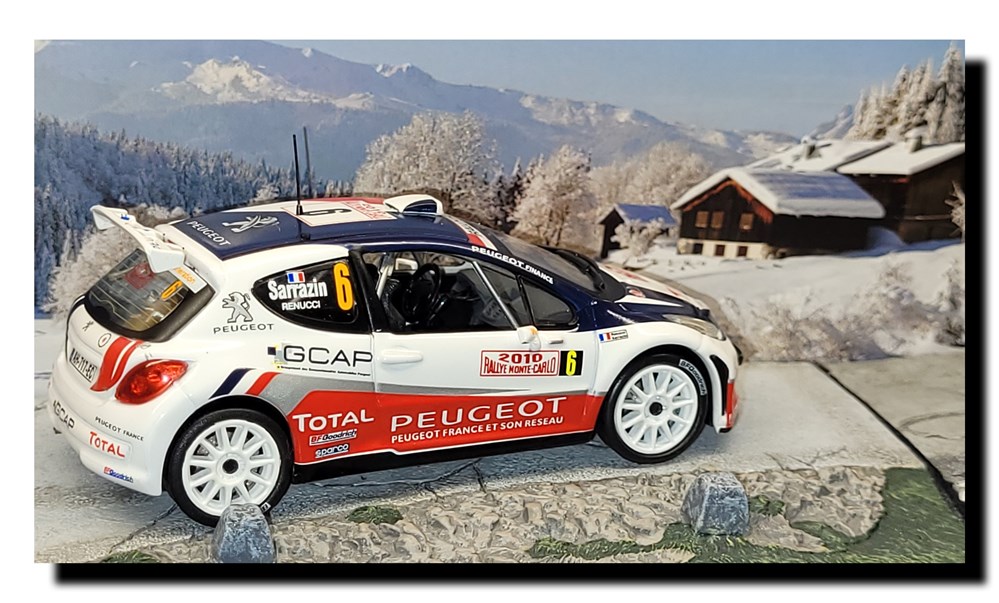 modeles reduits voitures 2010 n 006 peugeot 207 s2000
