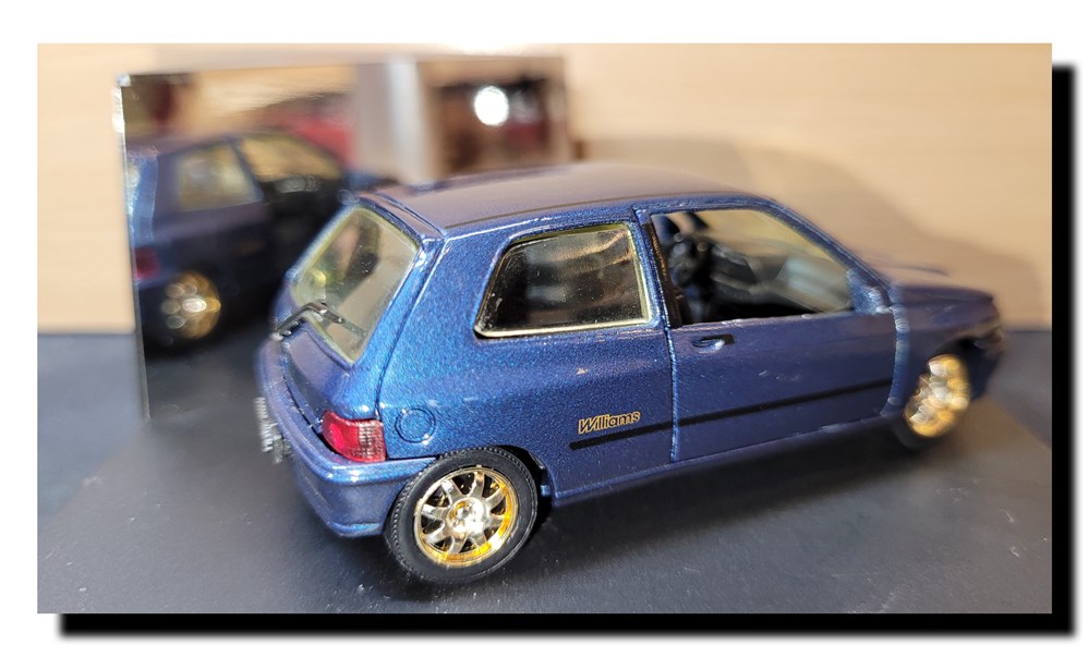 1993 - Clio I Phase 1 Williams modeles reduits voitures renault 1993 clio i phase 1 williams