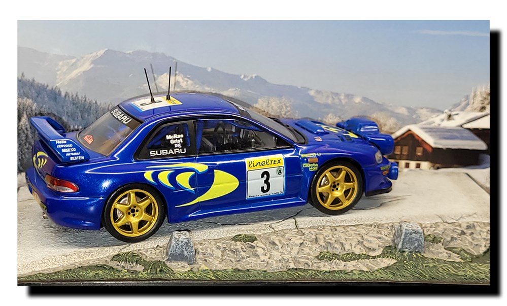 1998 - N°003 - Subaru Impreza WRC modeles reduits voitures 1998 n 003 subaru impreza wrc