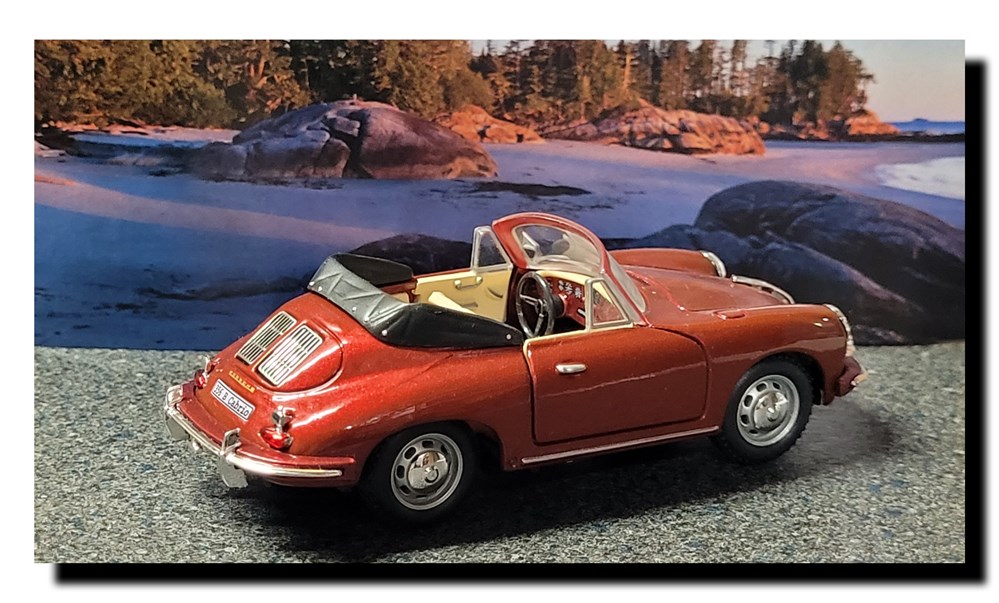 1962 - Porsche 356B Coupé modeles reduits voitures 1962 porsche 356b coupe