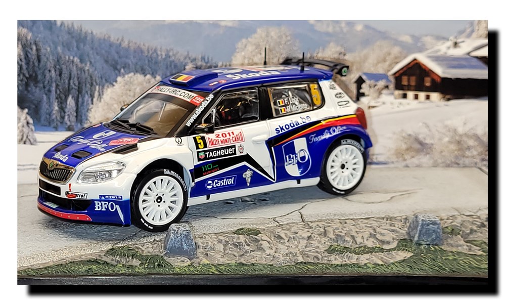 modeles reduits voitures 2011 n 005 skoda fabia s2000