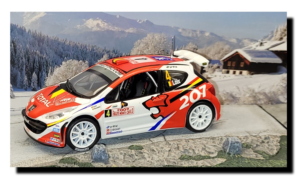 2009 - N°004 - Peugeot 207 S2000 modeles reduits voitures 2009 n 004 peugeot 207 s2000
