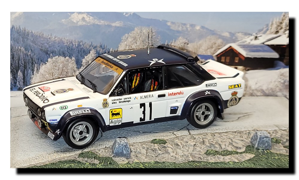 modeles reduits voitures 1979 n 031 fiat 131 abarth