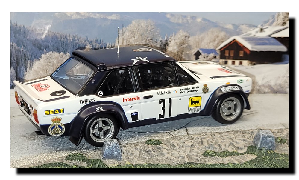 modeles reduits voitures 1979 n 031 fiat 131 abarth