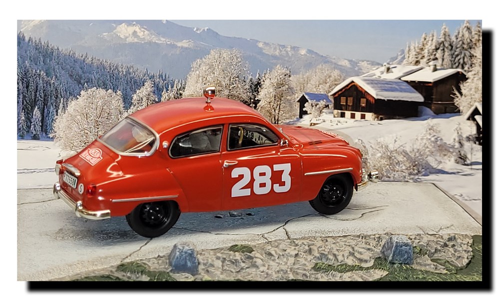 1963 - N°283 - SAAB 96 modeles reduits voitures 1963 n 283 saab 96