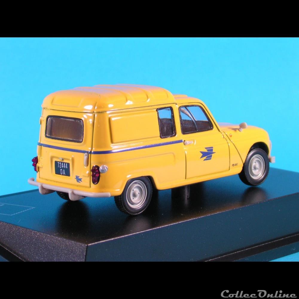 1962 - R4 Fourgonnette la Poste ( Norev ) modeles reduits voitures renault 1962 r4 fourgonnette la poste norev
