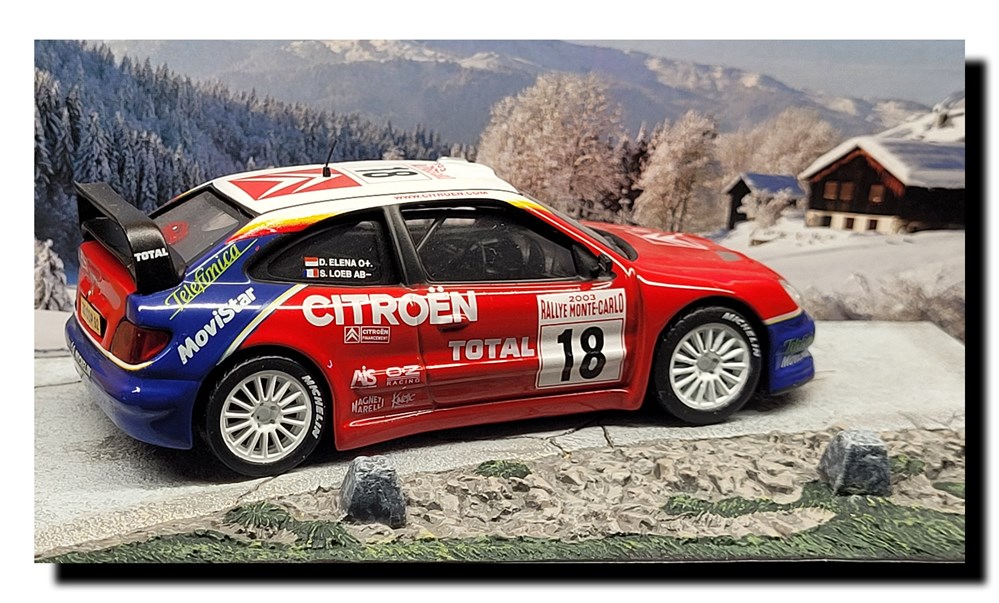 2003 - N°018 - Citroën Xsara WRC modeles reduits voitures 2003 n 018 citroen xsara wrc