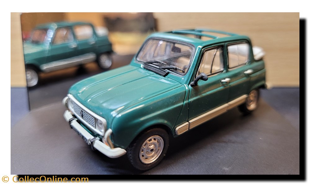 1981 - Renault 4 Phase 4 HEULIEZ Découvrable modeles reduits voitures 1981 renault 4 phase 4 heuliez decouvrable