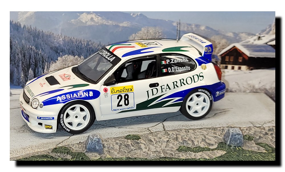 modeles reduits voitures 2000 n 028 toyota corolla wrc