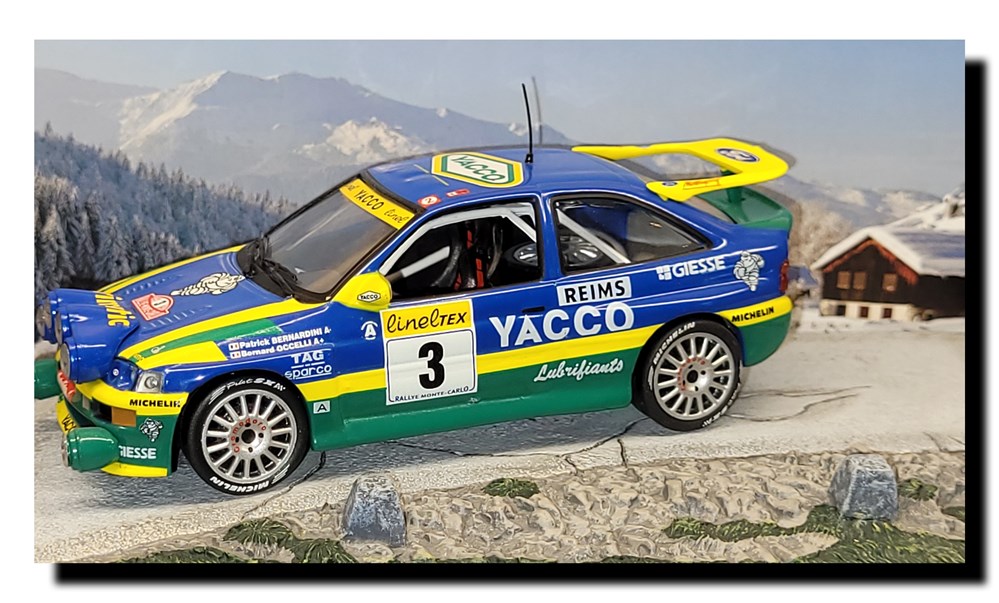 1996 - N°003 - Ford Escort RS Cosworth modeles reduits voitures 1996 n 003 ford escort rs cosworth