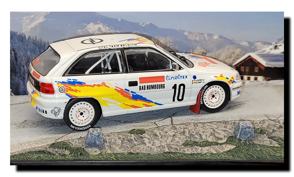 1993 - N°010 - Opel Astra GSI 16V modeles reduits voitures 1993 n 010 opel astra gsi 16v