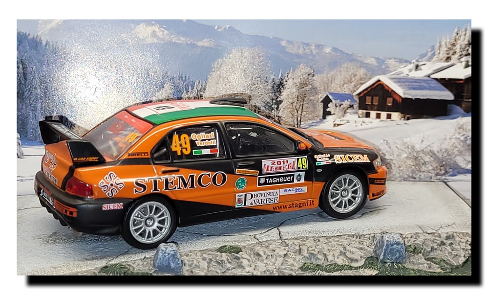2011 - N°049 - Mitsubishi Lancer EVO IX modeles reduits voitures 2011 n 049 mitsubishi lancer evo ix