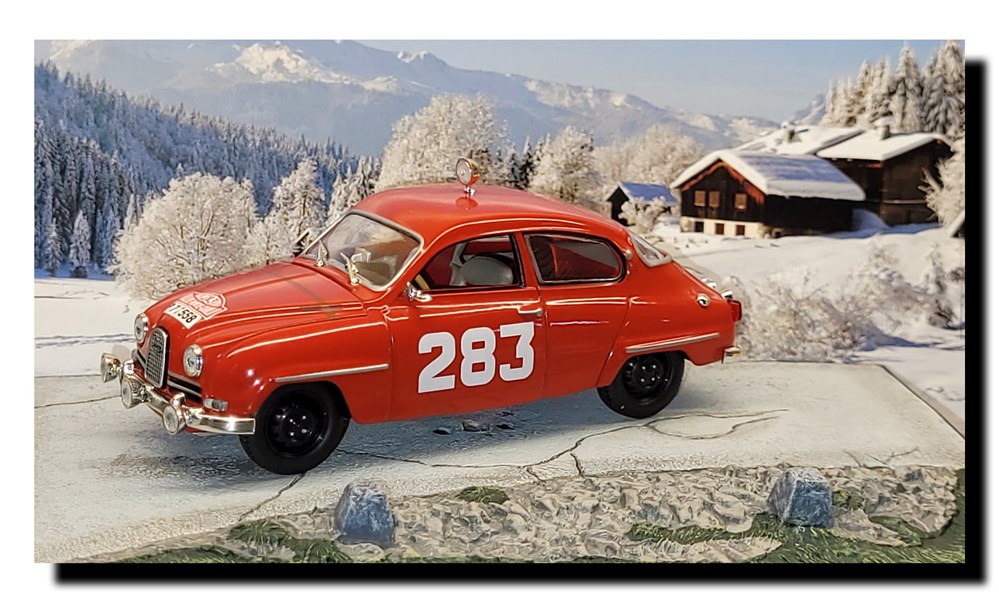 1963 - N°283 - SAAB 96 modeles reduits voitures 1963 n 283 saab 96