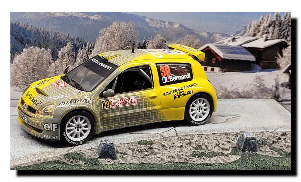 2004 - N°039 - Renault Clio S1600 modeles reduits voitures 2004 n 039 renault clio s1600