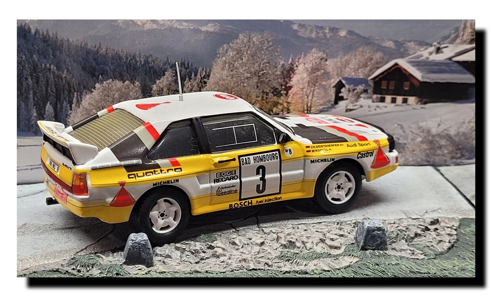 1985 - N°003 - Audi Sport quattro modeles reduits voitures 1985 n 003 audi sport quattro