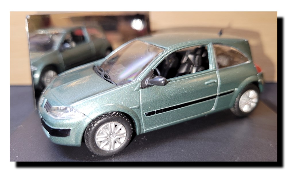 2003 - Mégane II Phase 1 Dynamique Coupé modeles reduits voitures renault 2003 megane ii phase 1 dynamique coupe