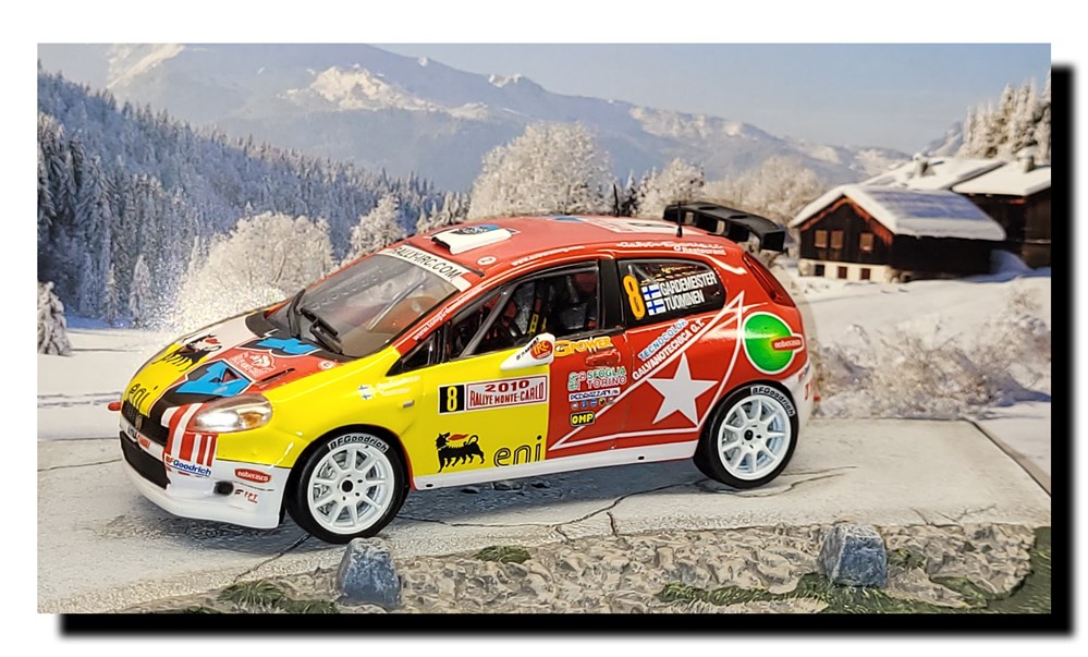 2010 - N°008 - FIAT-Abarth Grande Punto S2000 modeles reduits voitures 2010 n 008 fiat abarth grande punto s2000
