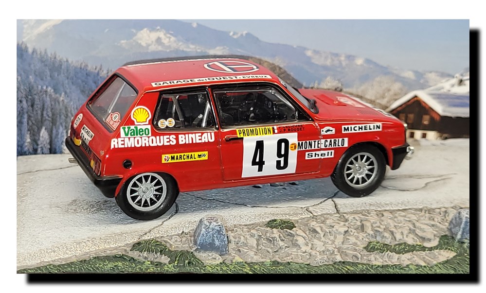 1984 - N°049 - Talbot Samba Rallye modeles reduits voitures 1984 n 049 talbot samba rallye