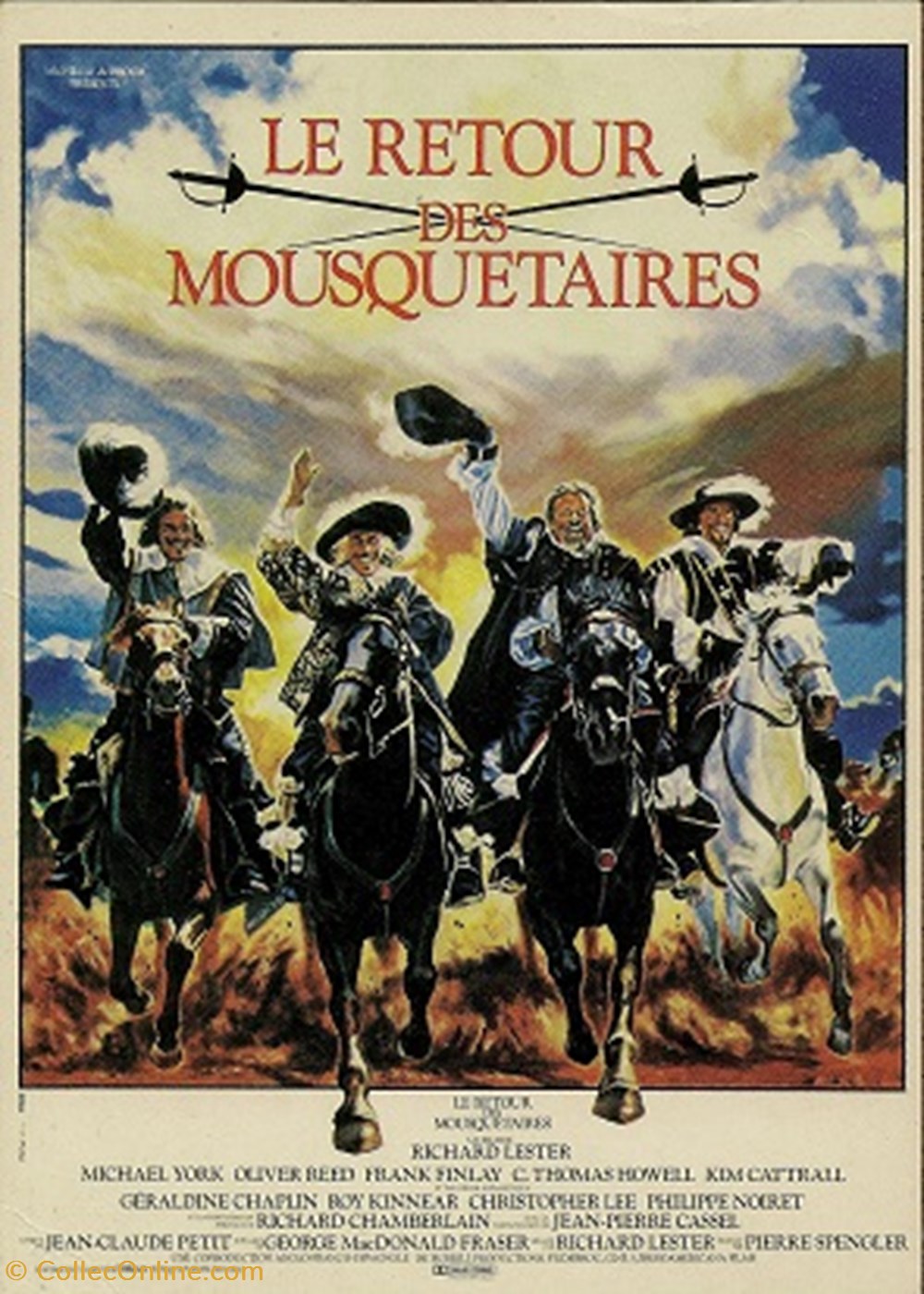 Le retour des mousquetaires cartes postales autres le retour des mousquetaires
