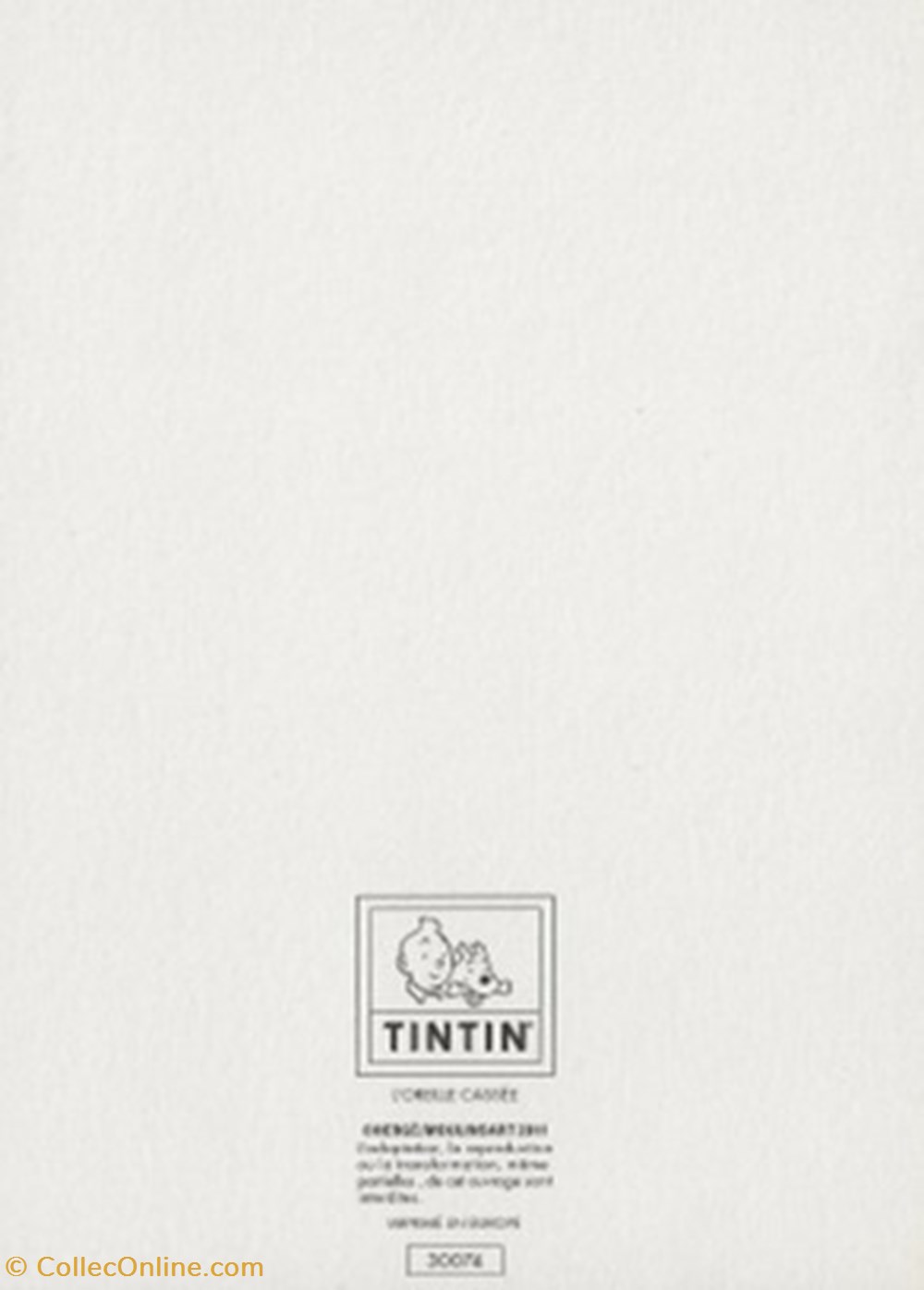 Tintin cartes postales bande dessinee tintin