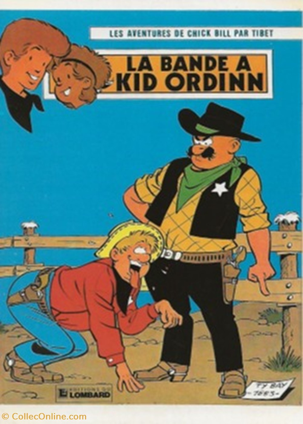 Chick Bill cartes postales bande dessinee chick bill