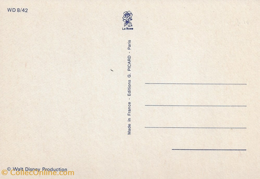 cartes postales autres le livre de la jungle
