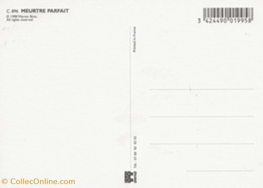 Meurtre parfait cartes postales autres meurtre parfait