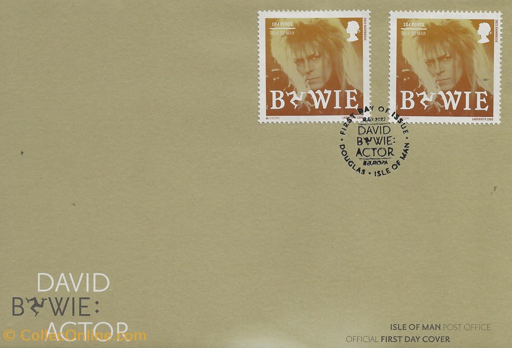 Douglas (Isle of Man) 2022 David Bowie actor timbres douglas isle of man 2022 david bowie actor