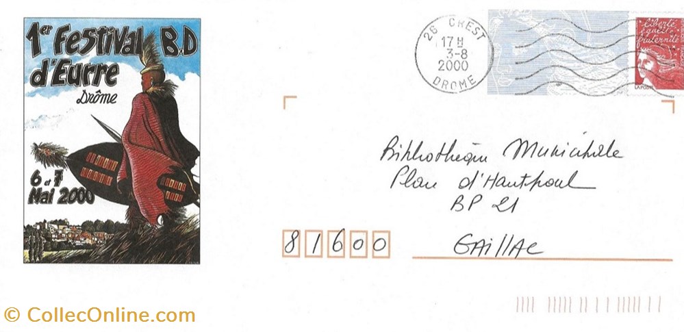 Z Prêt à Poster de Eurre (26) 2000 timbres z pret a poster de eurre 26 2000