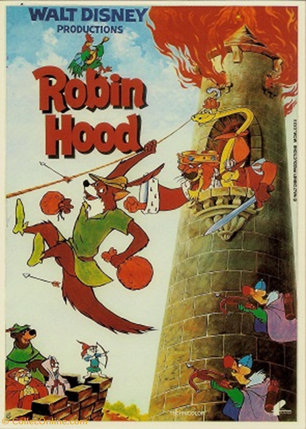 cartes postales autres robin hood