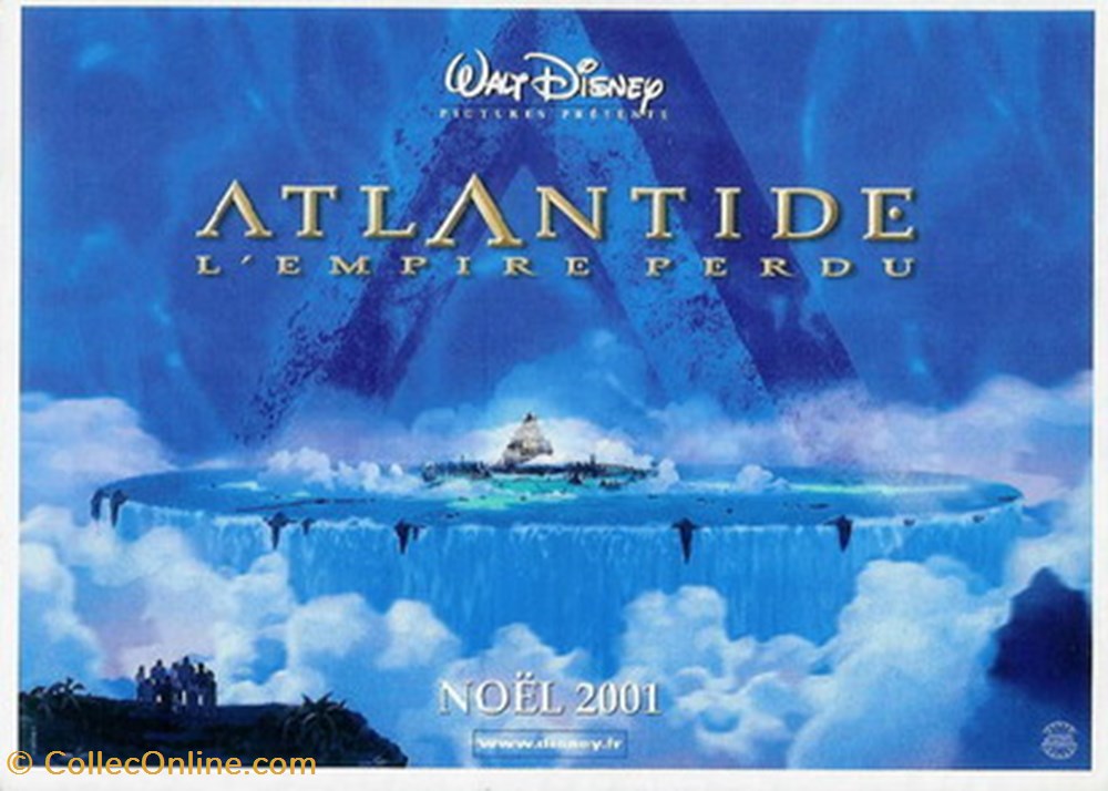 L'atlantide, l'empire perdu cartes postales autres l atlantide empire perdu