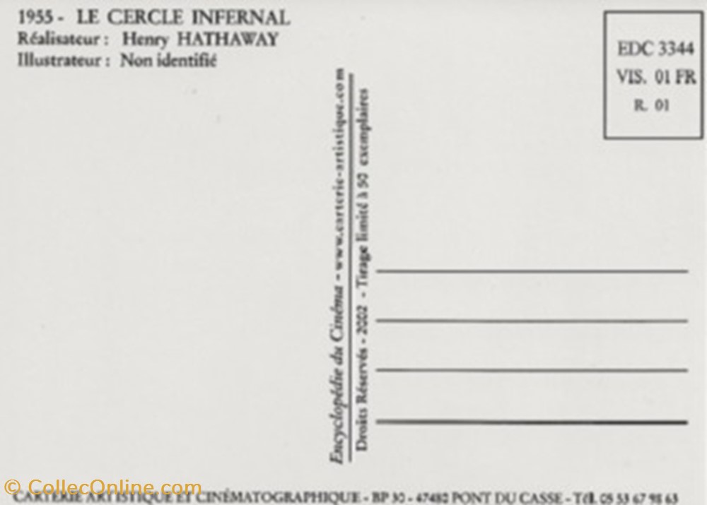 Le cercle infernal cartes postales autres le cercle infernal