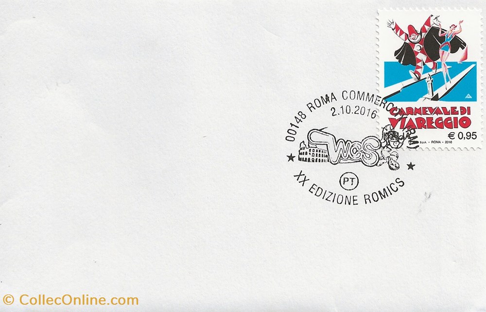 Roma (Italie) 2016 XX Edizione romics timbres roma italie 2016 xx edizione romics