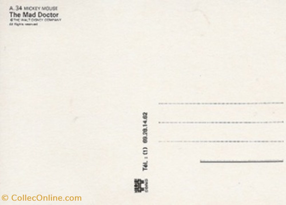 The mad doctor cartes postales autres the mad doctor