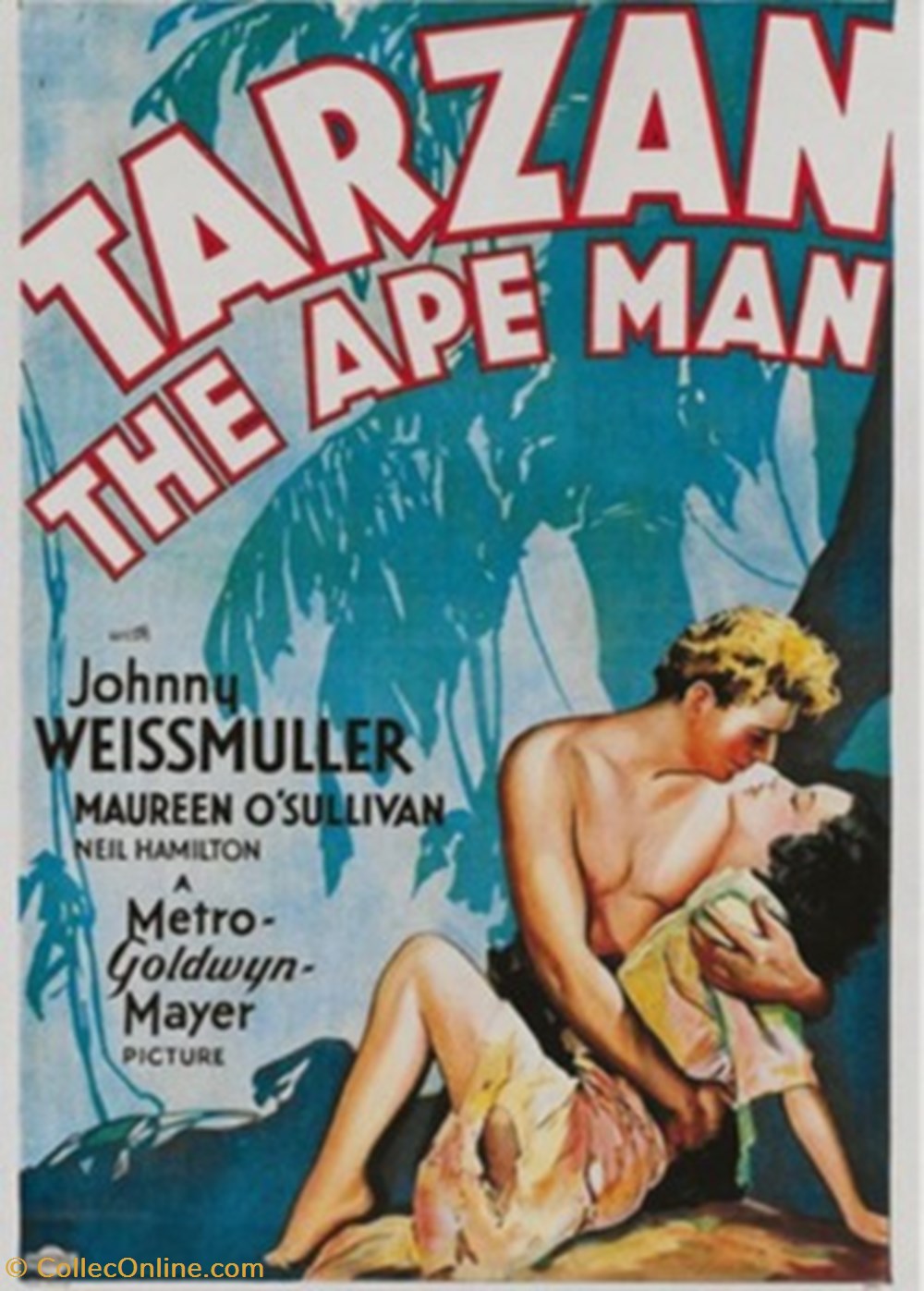 Tarzan the ape man cartes postales autres tarzan the ape man