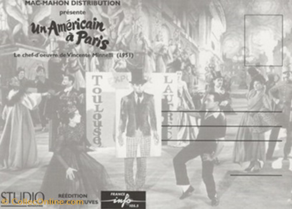 Un américain à Paris cartes postales autres un americain a paris