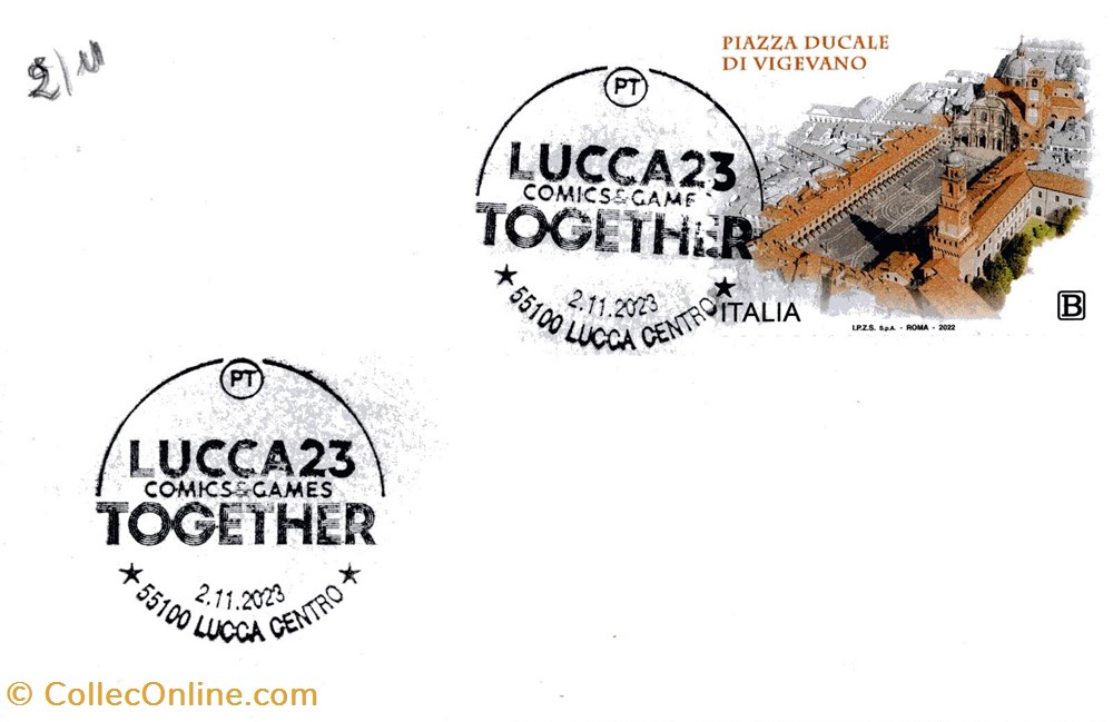 Lucca (Italie) 2023 Lucca comics & games 2 timbres lucca italie 2023 lucca comics games