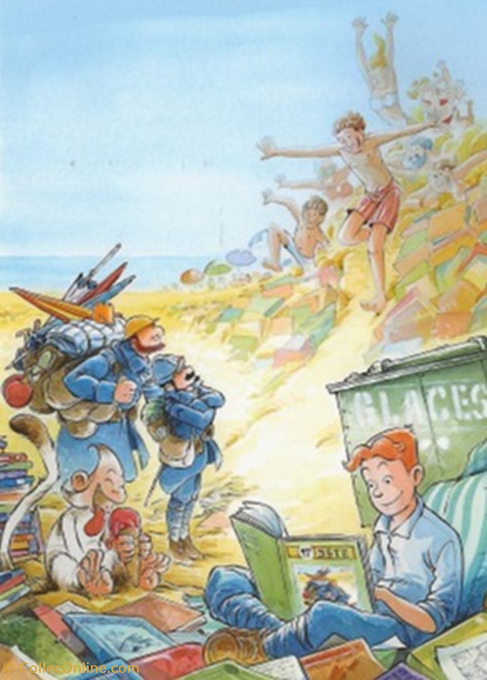 Sète (34) 2022 cartes postales bande dessinee sete 34 2022