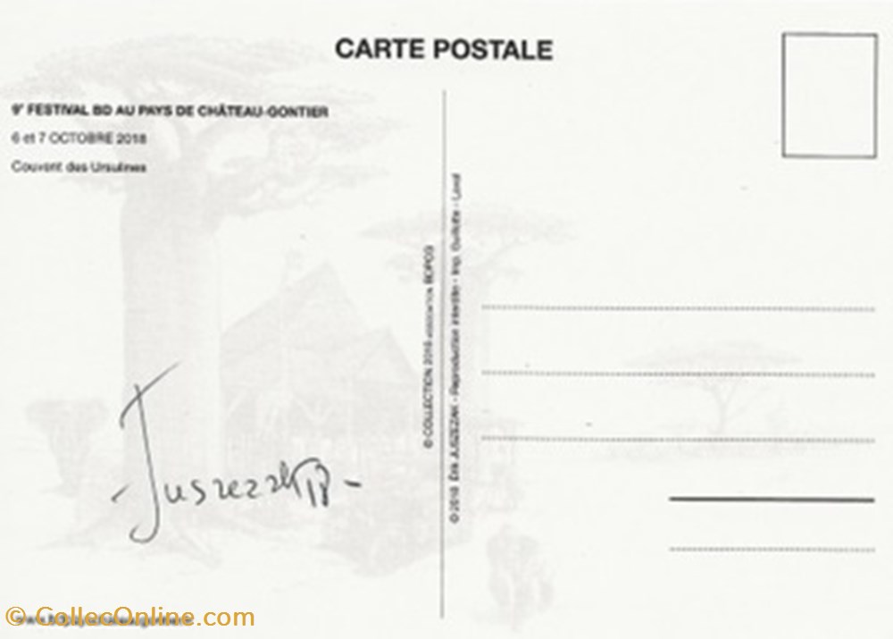 Château-Gontier (55) 2018 cartes postales bande dessinee chateau gontier 55 2018